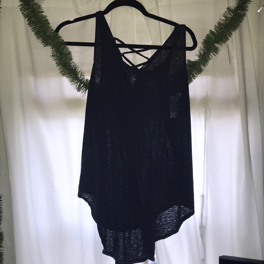 Crisscross Back Tank Top